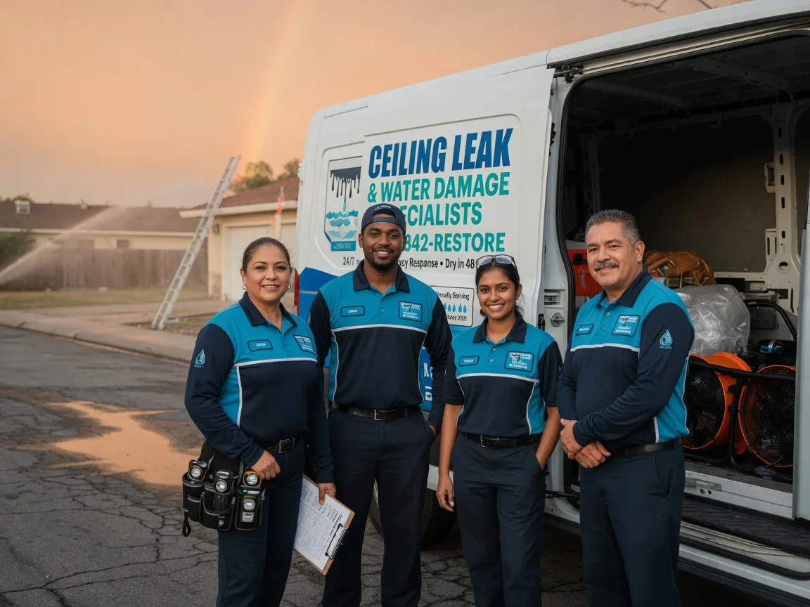 Ceiling Leak Cleanup company in Brandywine, WV